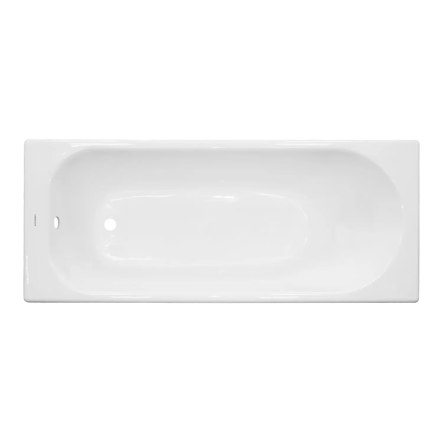 Ванна чугунная AZARIO Vivian 170*70*42 с ножками в комплекте, белый (Vivian 170*70*42)