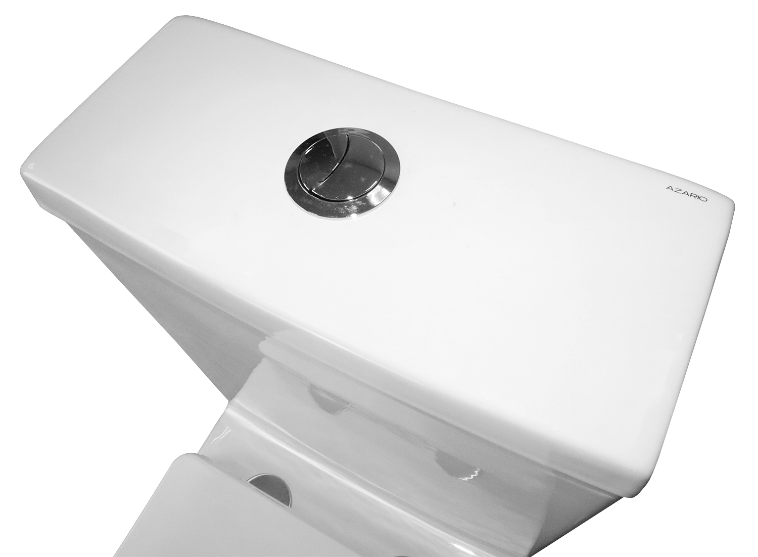Унитаз-моноблок AZARIO MORANO 680x370х830 напольный, безободковый, в ...