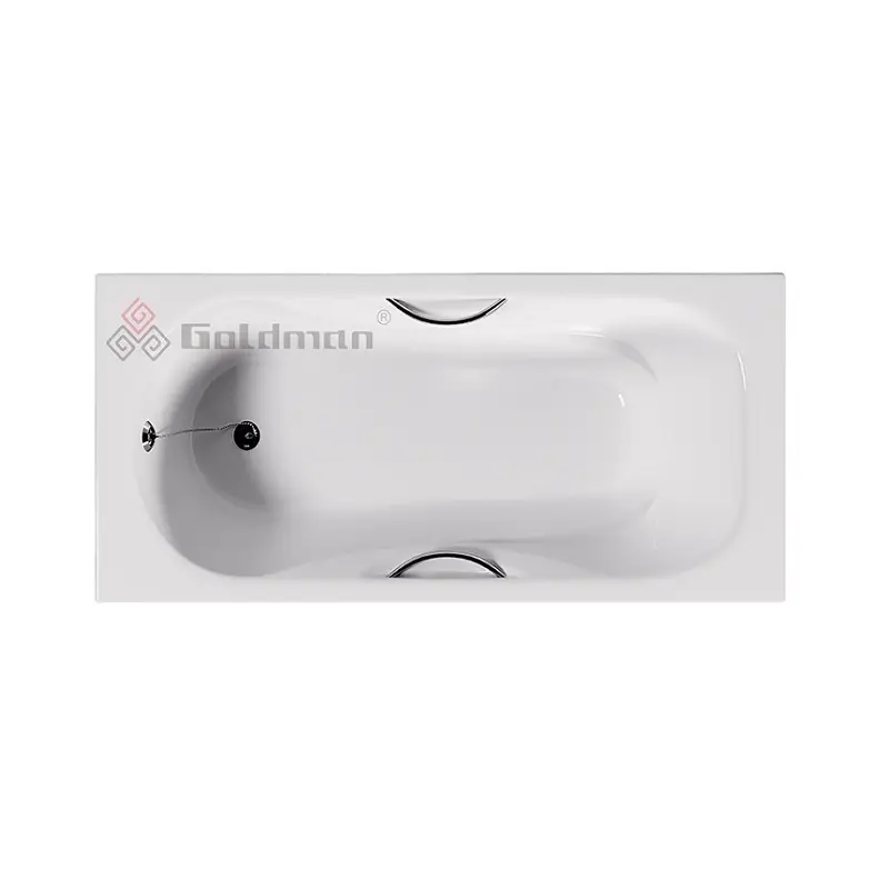 Ванна чугунная  Goldman Donni 170х80х42, с ножками и ручками