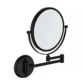 Косметическое зеркало Azario ALTRE  Ø150 мм, подвесное, черный матовый (AZ-211В-6)